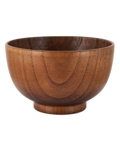 Тарелка миска из дерева Тарелки деревянные Тарелка глубокая из дерева Диаметр 14 см Mirus group