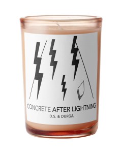 Ароматическая свеча Concrete After Lightning в стакане 199 мл D.s. & durga