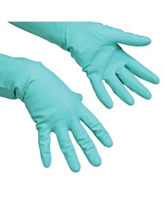 Перчатки Vileda для профессиональной уборки многоцелевые размер L цвет зеленый 8 шт Nobrand