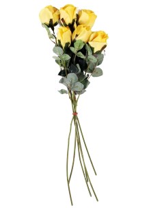 Искусственное растение роза 6шт Holodilova