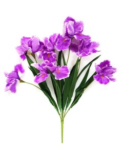 Искусственные цветы Ирис букет Holodilova