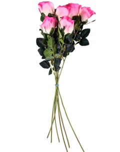 Искусственное растение роза 6 шт Holodilova