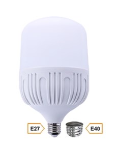 Светодиодная лампа High Power LED Premium 40W 220V E27 E40 4000K HPUV40ELC 1 штука Ecola