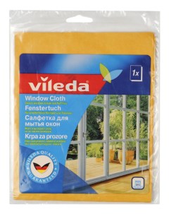 Салфетка для уборки для мытья окон 36x40 см Vileda