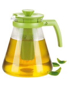 Чайник TEO TONE 1 7л с ситечками для заваривания зеленый 646625 25 Tescoma