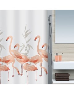 Штора для ванной Flamingo 1016355 Spirella