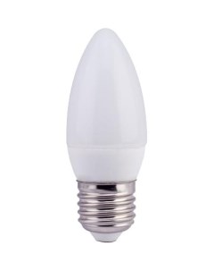 Светодиодная лампа candle LED 6 0W 220V E27 4000K свеча композит C7LV60ELC Ecola