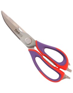 Ножницы кухонные PS 55 Красный фиолетовый Tima