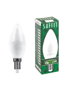 Светодиодная лампа E14 13W 2700K теплый SBC3713 55163 Saffit