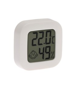 Термометр LTR 08 электронный датчик температуры датчик влажности белый Luazon