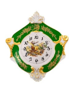 Часы настенные Мэри Энн Золото полей гербовые 27 см Leander