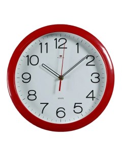 Часы настенные серия Классика дискретный ход d 30 см микс Рубин