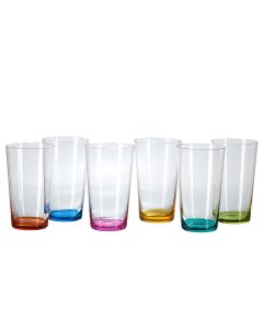 Сет из 6 и цветных стаканов для воды Acqua Sophienwald