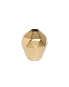 55RD3750S Ваза керамическая цвет золотой d17 19см Garda decor