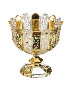 Чаша декоративная 24х25 см Gold Glass 195 105 Lefard