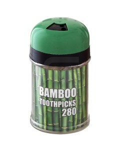 Зубочистки бамбуковые 280 шт Nobrand