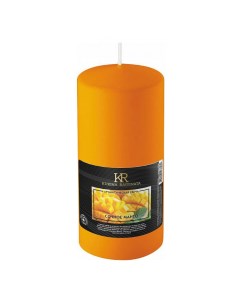 Свеча столб ароматическая Сочное манго 8 см Kukina raffinata