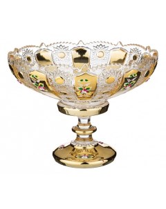 Чаша декоративная 30х23 см Gold Glass 195 107 Lefard