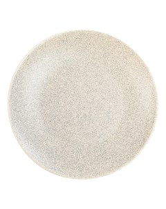 Тарелка десертная Alfa 21 см бежевая мрамор Keramika