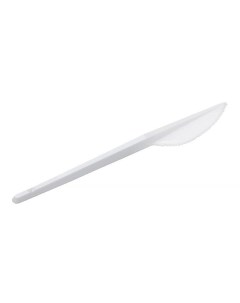 Нож одноразовый белый 165 мм 100 штук в упаковке Malungma