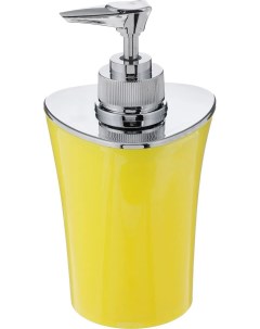 Дозатор для жидкого мыла Wiki Yellow для мыла механический 8 x 8 x 16 см 300 мл Vanstore