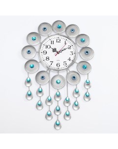 Часы настенные Ажур Малика дискретный ход d 16 см 47 х 30 см Quartz