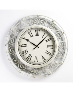 Часы настенные серия Интерьер Версаль d 49 см Рубин