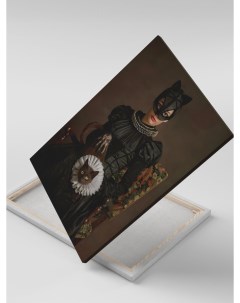 Картина на холсте Женщина Кошка Catwoman DC 40x60 Каждому своё