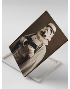 Картина на холсте Штурмовик Звездные войны Star Wars 40x60 Каждому своё