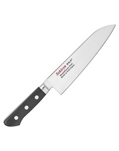 Кухонный нож Осака универсальный односторонняя заточка сталь 30 см 4072484 Sekiryu