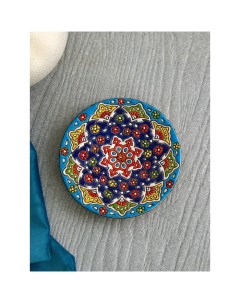Тарелка Персия d 16 см микс керамика Иран Керамика ручной работы
