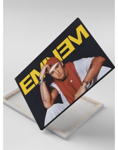 Картина на холсте Эминем Eminem Рэпер Хип Хоп 40x60 Каждому своё