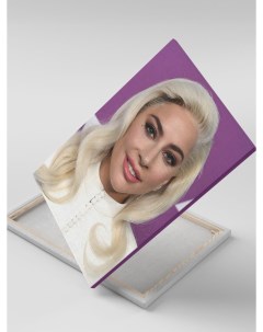 Картина на холсте Lady Gaga Леди Гага Певица 30x40 Каждому своё