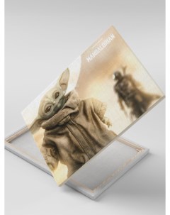 Картина на холсте Йода Звездные войны Star Wars 40x60 Каждому своё
