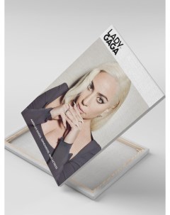 Картина на холсте Lady Gaga Леди Гага Певица 30x40 Каждому своё