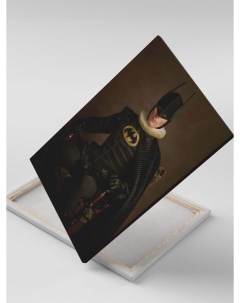 Картина на холсте Batman Бэтмен DC 30x40 Каждому своё