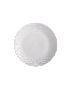 Тарелка закусочная Corallo 19см белая фарфор CD497 IK0113_ Casa domani