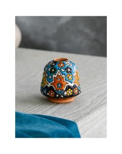 Ваза под благовония Персия керамика микс 7 см Иран Керамика ручной работы