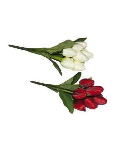 Искусственный цветок Тюльпан 40 см 9 шт Flatel