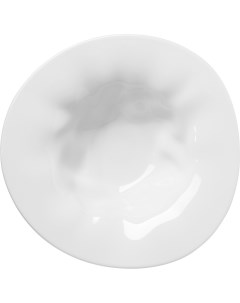 Тарелка Austria Фламенко для пасты 500мл 270х270мм фарфор белый Lilien