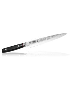 Нож филейный Pro J Нож для нарезки слайсер лезвие 21 см Япония Kanetsugu