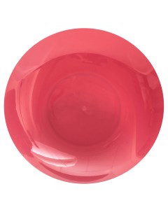 Тарелка одноразовая круглая 190 мм в ассортименте Полимербыт