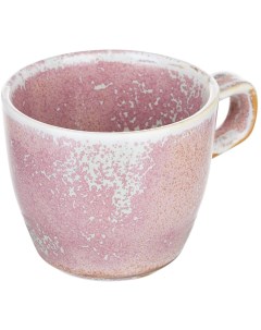 Чашка Пион чайная 200мл 82х82х70мм фарфор розовый Kunstwerk