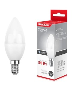 Лампа светодиодная Свеча 11 5 Вт 6500 К E14 холодный свет Rexant