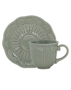 Чашка с блюдцем керамика Бавария 250мл 110444 Lenardi