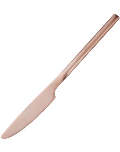 Нож столовый Саппоро бэйсик длина 22см нерж сталь розово золотой Kunstwerk