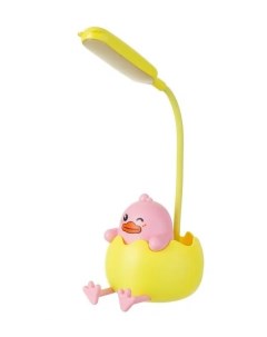 Настольная лампа Утенок LED 3Вт USB АКБ желто розовый Risalux