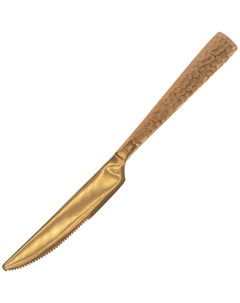 Нож столовый кованый Палас Мартелато нерж сталь золотой Pintinox