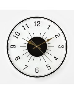 Часы настенные серия Интерьер Лофт 2 плавный ход d 39 см Соломон