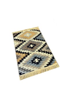 Ковер Art QA9660 этнический 60х90 см двухсторонний хлопок Carpets inter